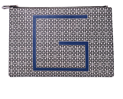 Iconic Print Pouch, front view